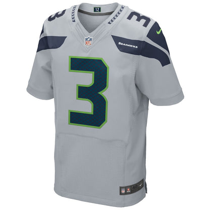 Seattle Seahawks Russell Wilson Gray Football Jersey product image