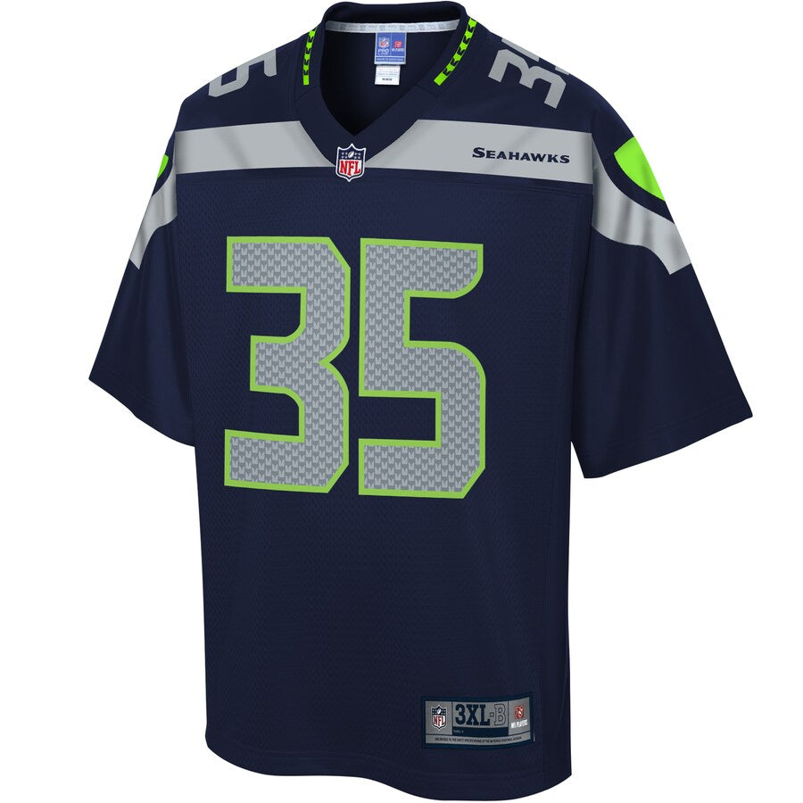 Seattle Seahawks Ryan Neal Pro Line Big & Tall Team Color Navy Football Jersey product image