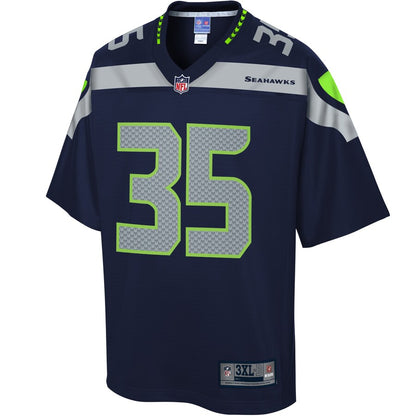 Seattle Seahawks Ryan Neal Pro Line Big & Tall Team Color Navy Football Jersey product image