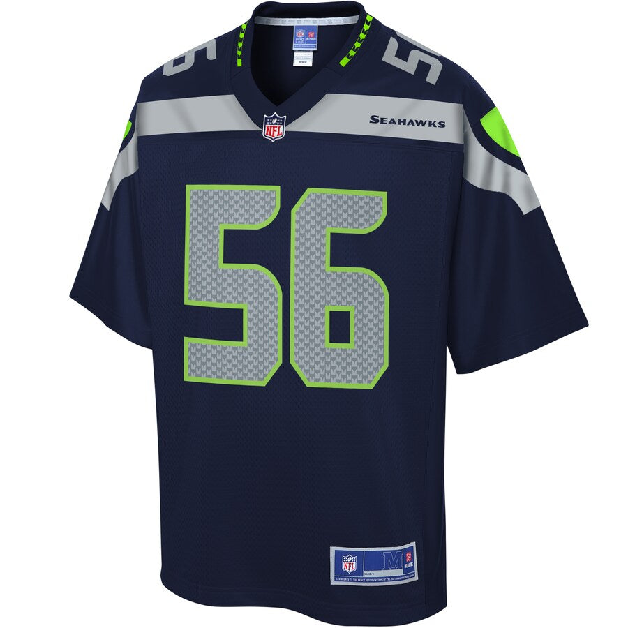Seattle Seahawks Mychal Kendricks Pro Line Navy Football Jersey product image