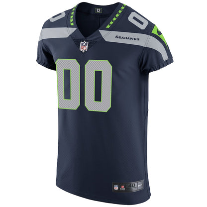 Seattle Seahawks Navy Custom Navy Football Jersey product image