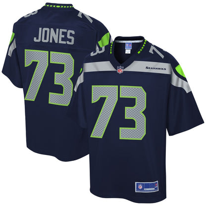 Seattle Seahawks Jamarco Jones Pro Line Navy Football Jersey product image