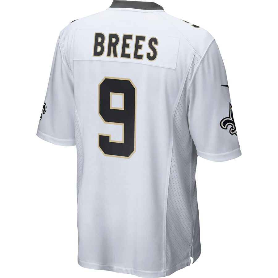 New Orleans Saints Drew Brees Game White Football Jersey product image