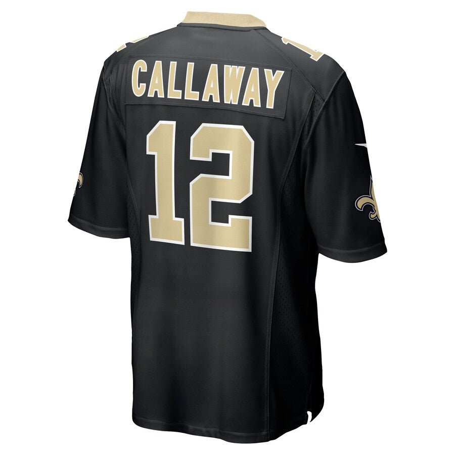 New Orleans Saints Marquez Callaway Game Black Football Jersey product image
