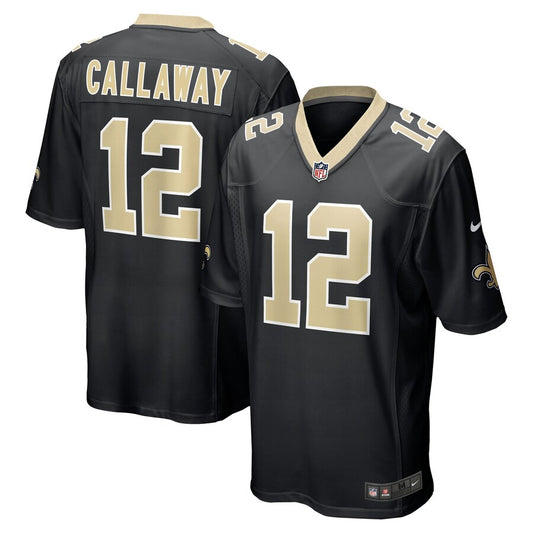New Orleans Saints Marquez Callaway Game Black Football Jersey product image