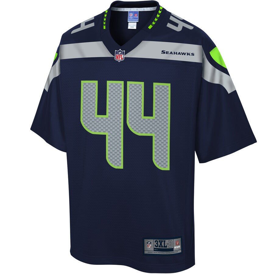 Seattle Seahawks Nick Bellore Pro Line Big & Tall Navy Football Jersey product image