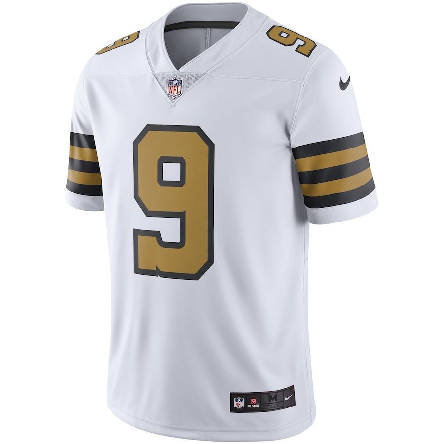 New Orleans Saints Drew Brees Limited White Football Jersey product image