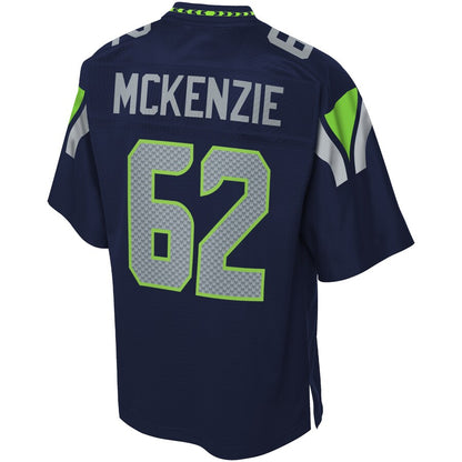 Seattle Seahawks Kahlil Mckenzie Pro Line Big & Tall Team Color Navy Football Jersey product image