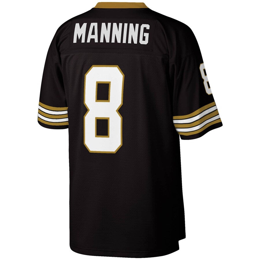 New Orleans Saints Archie Manning Legacy Black Football Jersey product image