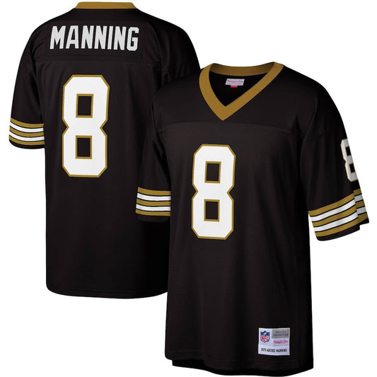 New Orleans Saints Archie Manning Legacy Black Football Jersey product image