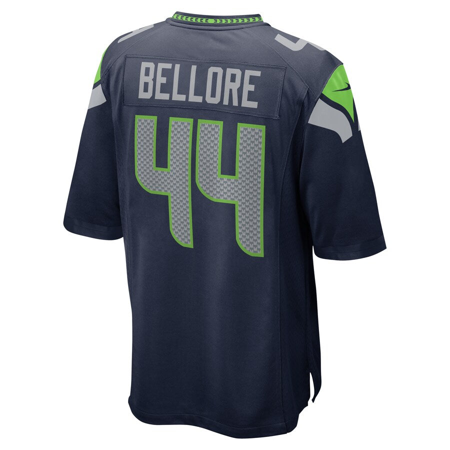 Seattle Seahawks Nick Bellore 2093 Game Navy Football Jersey product image