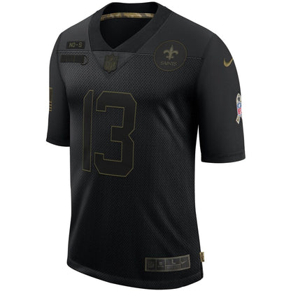New Orleans Saints Michael Thomas Limited Salute To Service Black Football Jersey product image