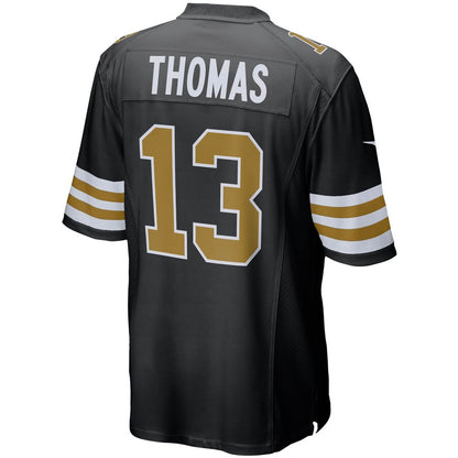 New Orleans Saints Michael Thomas Alternate Game Black Football Jersey product image