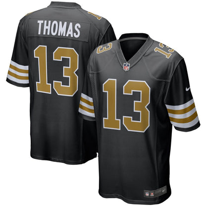 New Orleans Saints Michael Thomas Alternate Game Black Football Jersey product image