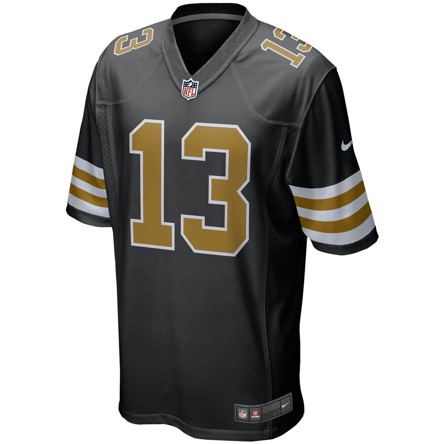 New Orleans Saints Michael Thomas Alternate Game Black Football Jersey product image