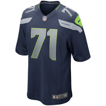 Seattle Seahawks Walter Jones Game Navy Football Jersey product image