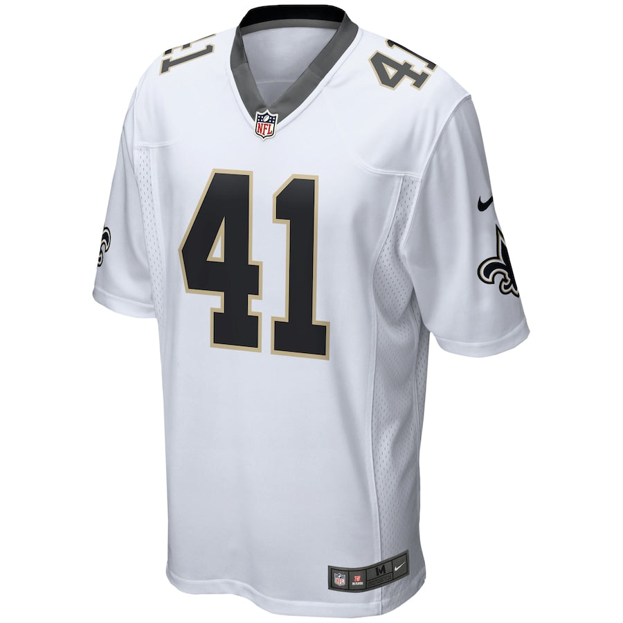 New Orleans Saints Alvin Kamara Game White Football Jersey product image
