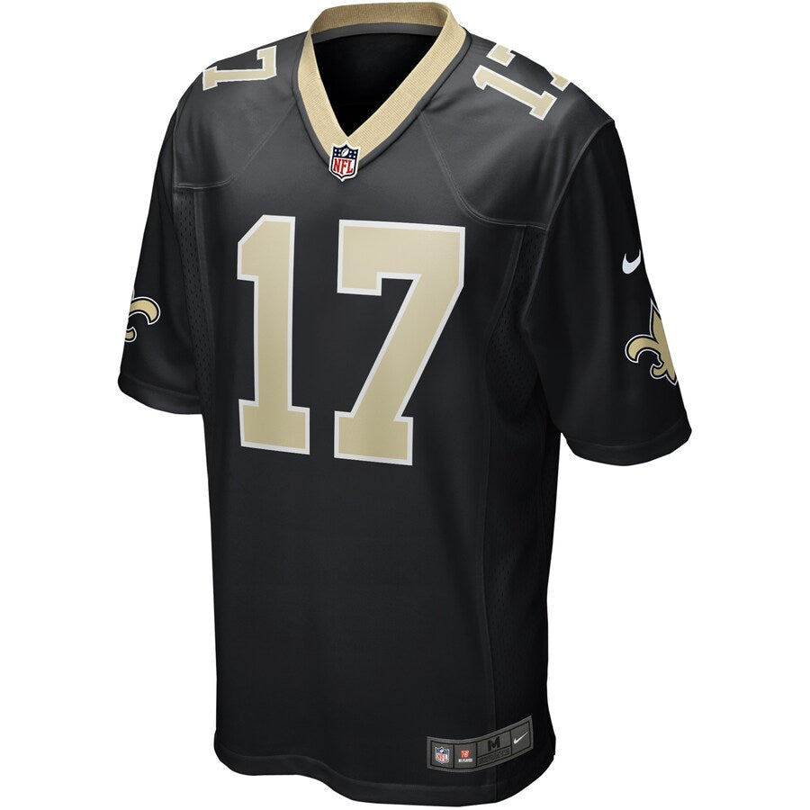 New Orleans Saints Emmanuel Sanders Game Black Football Jersey product image