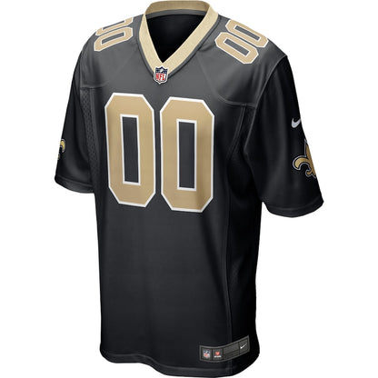 New Orleans Saints 2018 Custom Game Black Football Jersey product image