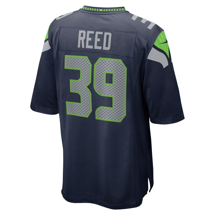 Seattle Seahawks D.j. Reed Game Navy Football Jersey product image