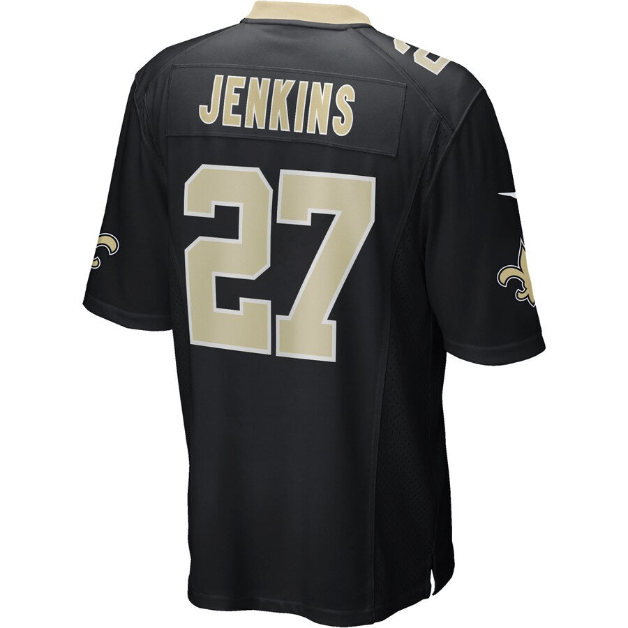 New Orleans Saints Malcolm Jenkins Game Black Football Jersey product image