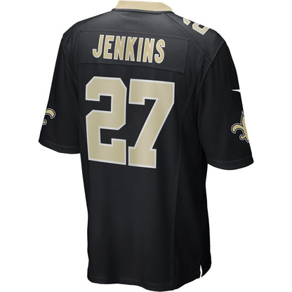 New Orleans Saints Malcolm Jenkins Game Black Football Jersey product image