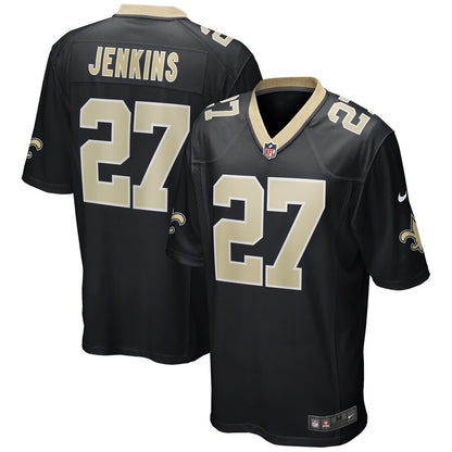 New Orleans Saints Malcolm Jenkins Game Black Football Jersey product image