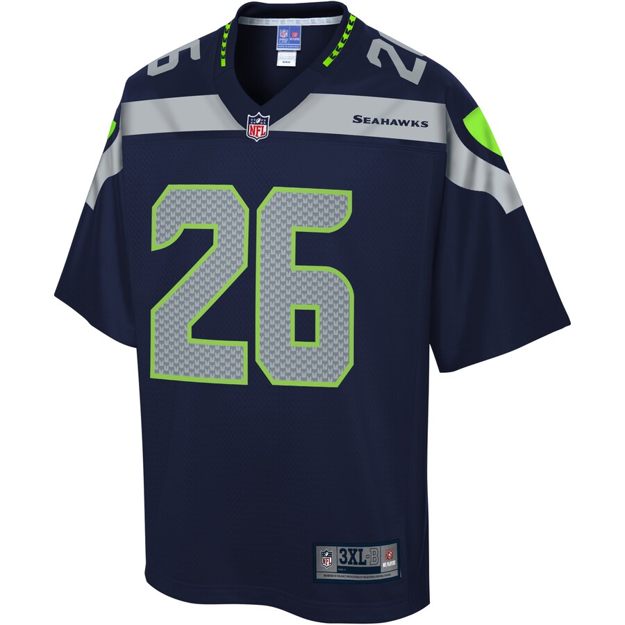 Seattle Seahawks Shaquill Griffin Pro Line Big & Tall Navy Football Jersey product image
