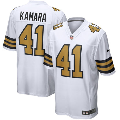 New Orleans Saints Alvin Kamara Alternate Game White Football Jersey product image