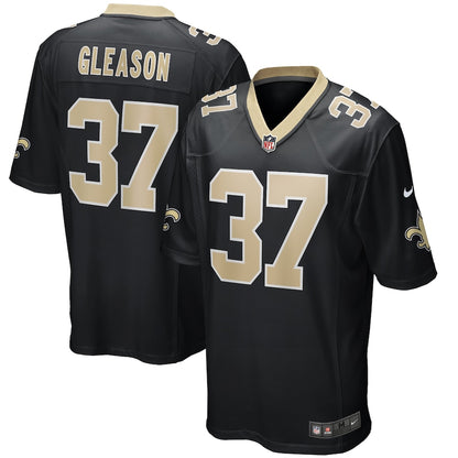 New Orleans Saints Steve Gleason Game Black Football Jersey product image