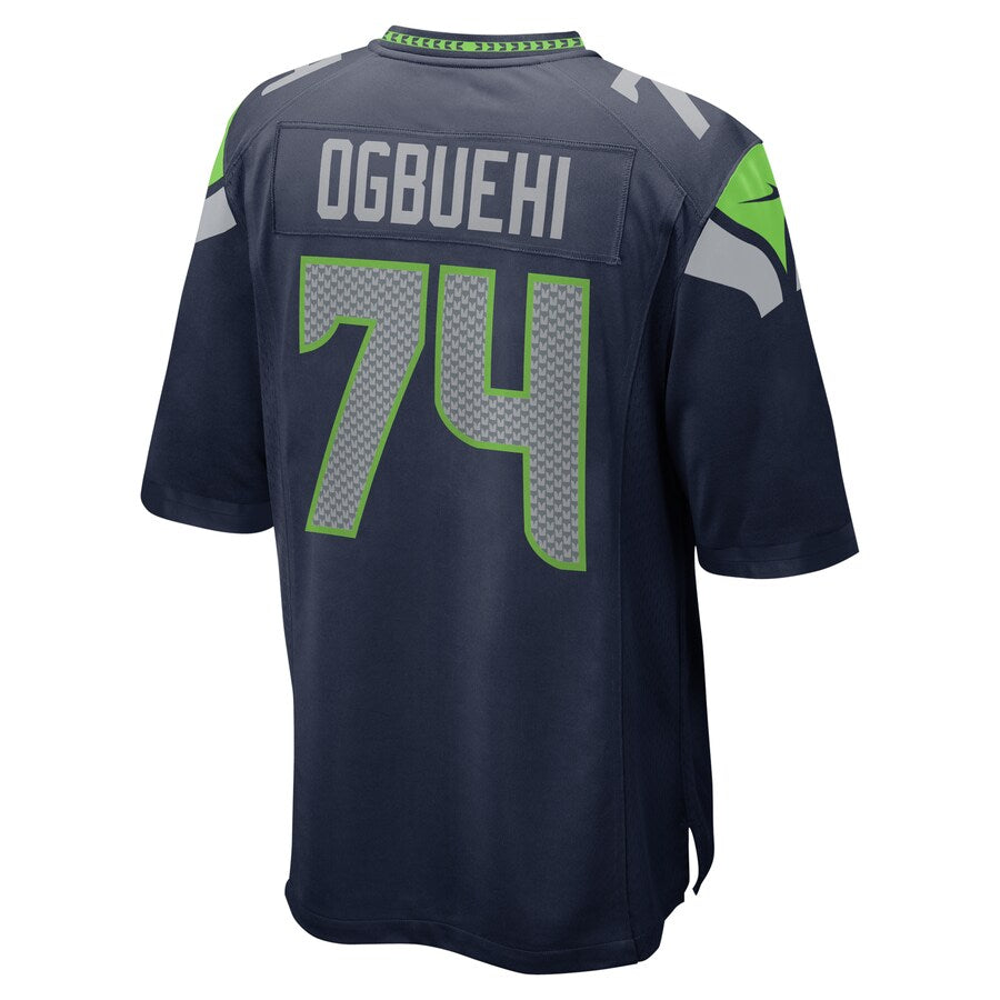 Seattle Seahawks Cedric Ogbuehi 2097 Game Navy Football Jersey product image