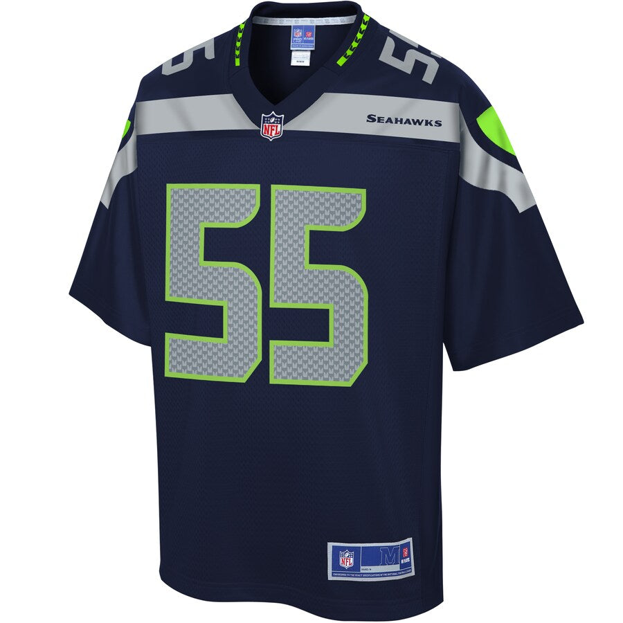 Seattle Seahawks Ben Burr-Kirven Pro Line Navy Football Jersey product image