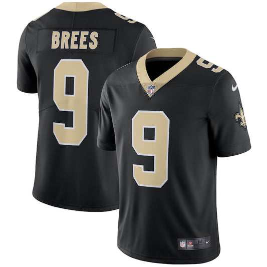 New Orleans Saints Drew Brees Limited Black Football Jersey product image