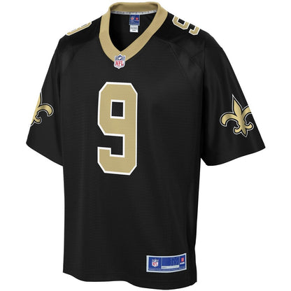 New Orleans Saints Drew Brees Pro Line Black Football Jersey product image
