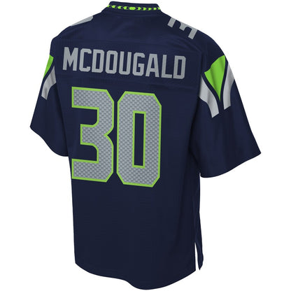 Seattle Seahawks Bradley Mcdougald Pro Line Team Color Navy Football Jersey product image
