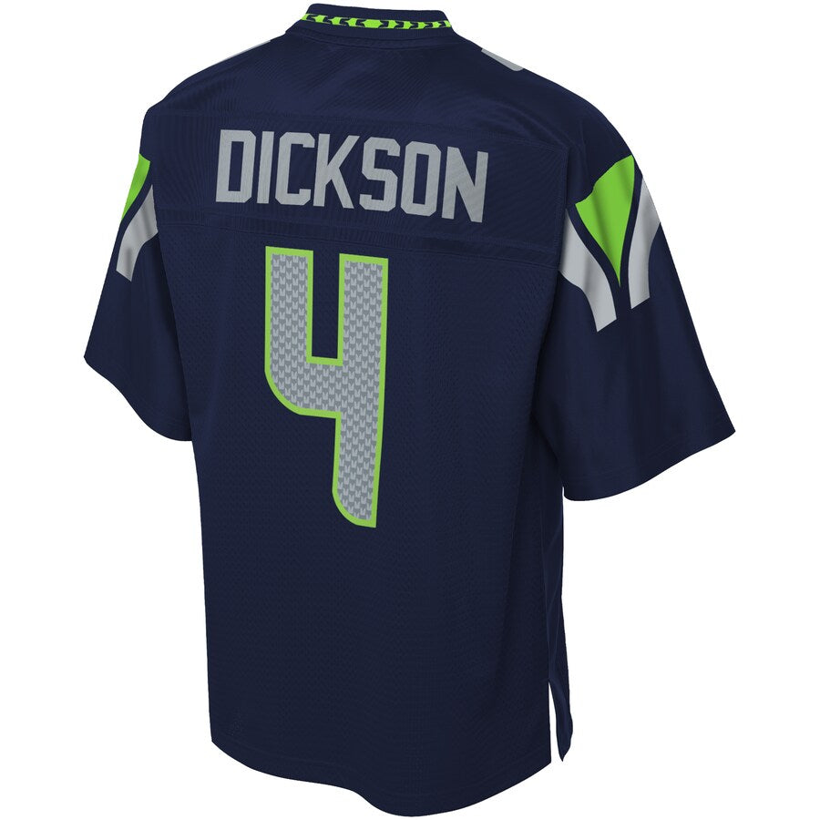 Seattle Seahawks Michael Dickson Pro Line Big & Tall Navy Football Jersey product image