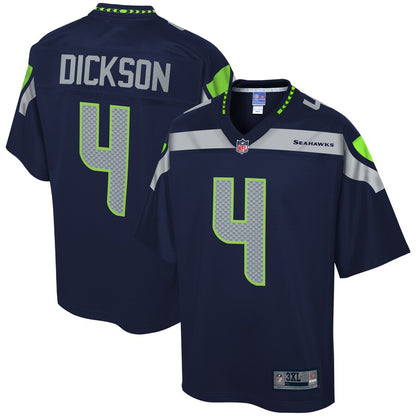 Seattle Seahawks Michael Dickson Pro Line Big & Tall Navy Football Jersey product image