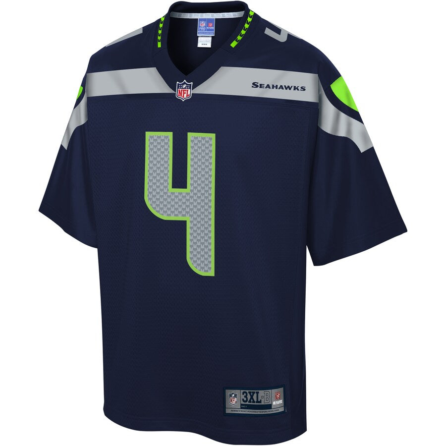 Seattle Seahawks Michael Dickson Pro Line Big & Tall Navy Football Jersey product image
