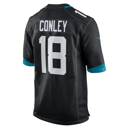 Jacksonville Jaguars Chris Conley Game Black Football Jersey product image