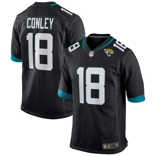 Jacksonville Jaguars Chris Conley Game Black Football Jersey product image