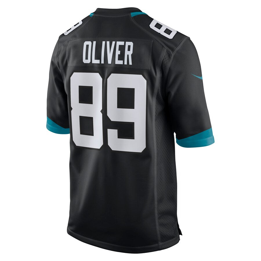Jacksonville Jaguars Josh Oliver Game Black Football Jersey product image