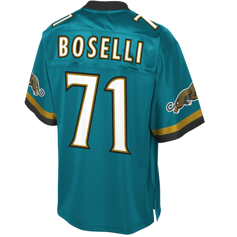 Jacksonville Jaguars Tony Boselli Pro Line Teal Football Jersey product image