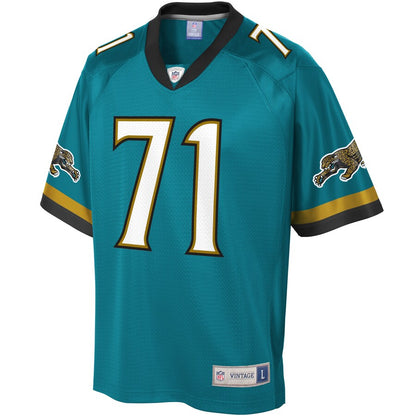 Jacksonville Jaguars Tony Boselli Pro Line Teal Football Jersey product image