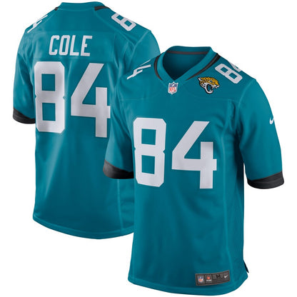 Jacksonville Jaguars Keelan Cole Teal Game Teal Football Jersey product image