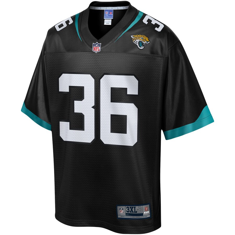 Jacksonville Jaguars Ronnie Harrison Pro Line Big & Tall Black Football Jersey product image