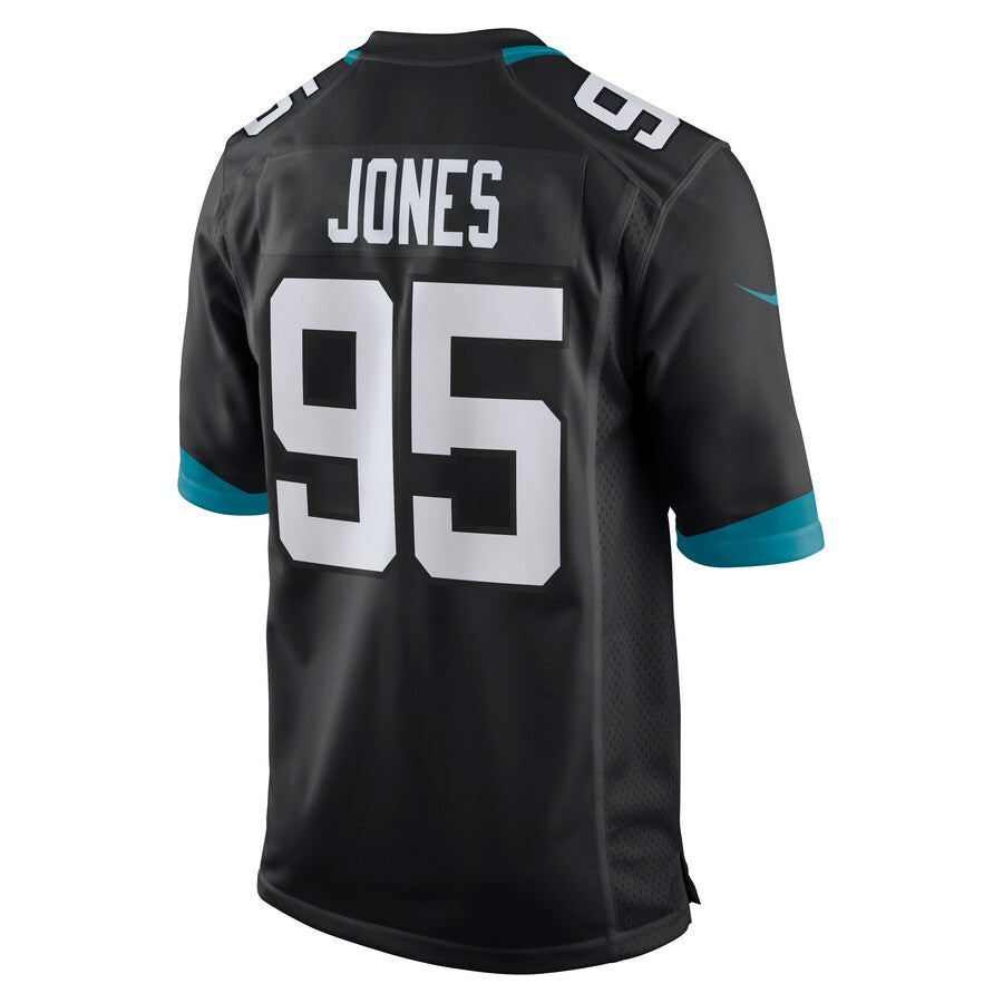 Jacksonville Jaguars Abry Jones Game Black Football Jersey product image