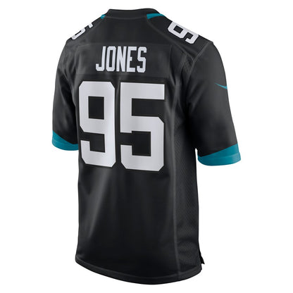 Jacksonville Jaguars Abry Jones Game Black Football Jersey product image