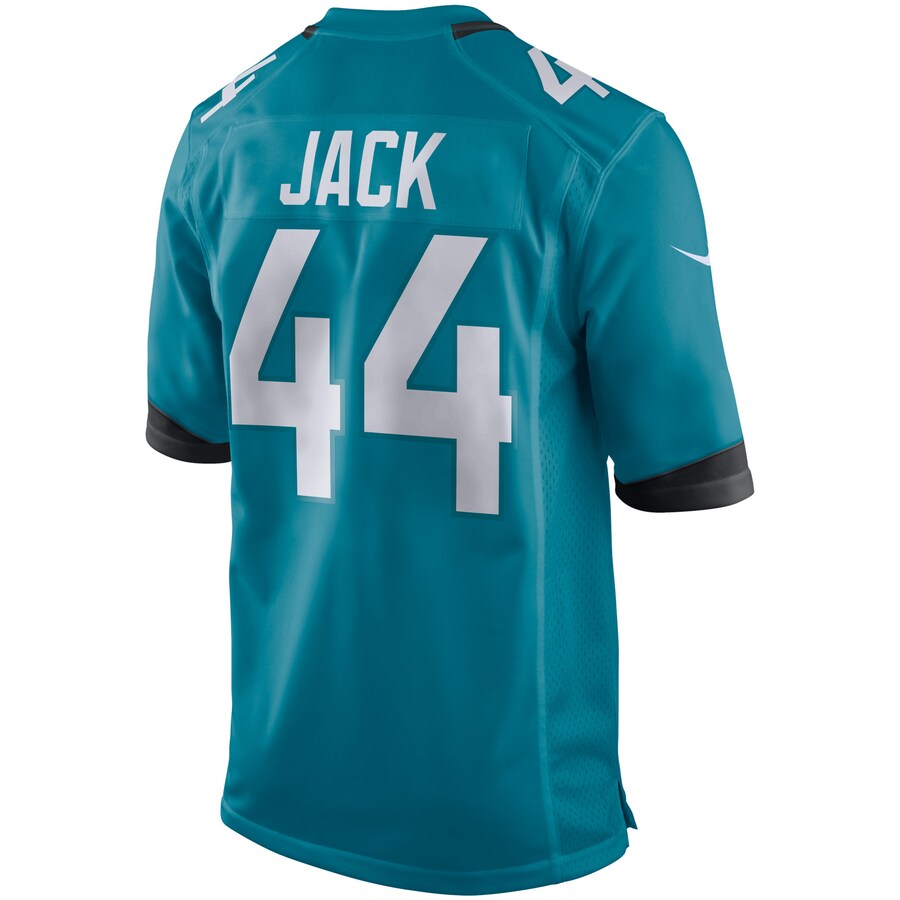 Jacksonville Jaguars Myles Jack Teal Game Teal Football Jersey product image
