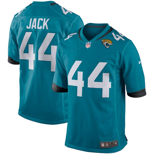 Jacksonville Jaguars Myles Jack Teal Game Teal Football Jersey product image