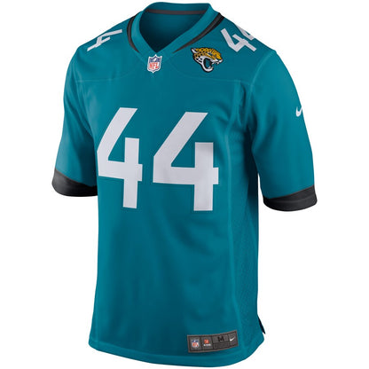 Jacksonville Jaguars Myles Jack Teal Game Teal Football Jersey product image
